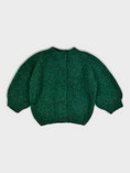 Load image into Gallery viewer, Forest Green Hand-Knit Cardigan