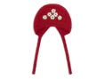 Load image into Gallery viewer, Red Daisywave Embroidered Bonnet