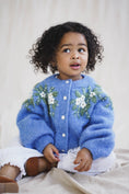 Load image into Gallery viewer, Bluebell Hand-Knitted Cardigan
