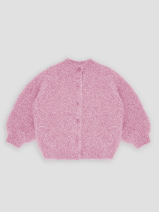 Alpaca Mohair Cloud Cardigan