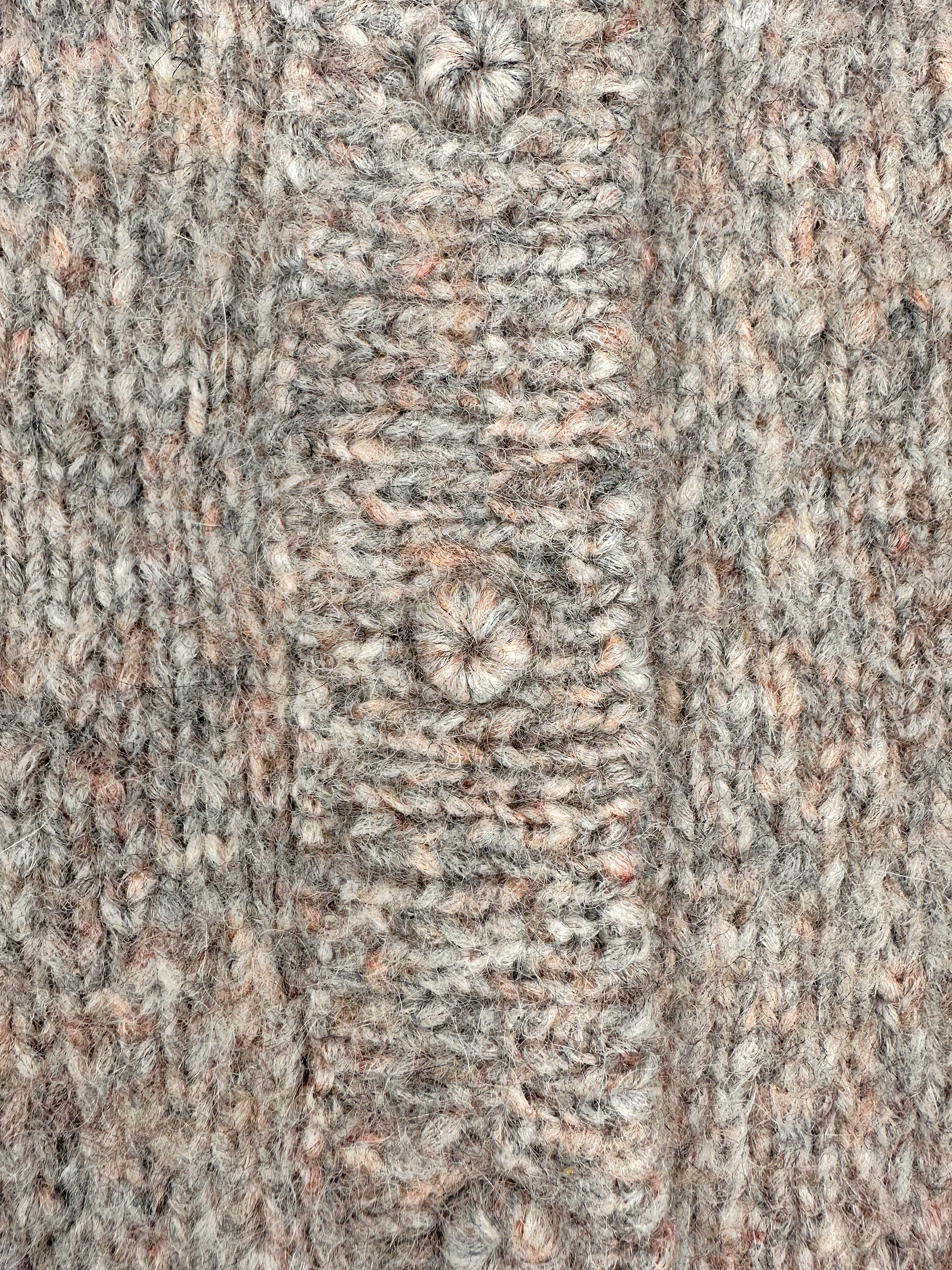 Oat Hand-Knit Cardigan