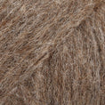 Load image into Gallery viewer, Rich Brown Hand-Knit Bonnet