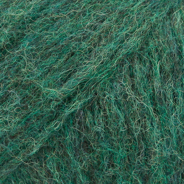 Forest Green Hand-Knit Cardigan