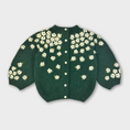 Load image into Gallery viewer, Forest Daisies Knitted Cardigan
