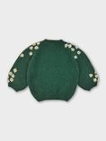 Load image into Gallery viewer, Forest Daisies Knitted Cardigan