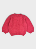 Load image into Gallery viewer, Rose Pink Hand-Knit Cardigan