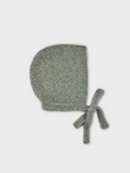 Load image into Gallery viewer, Sea Green Hand-Knit Bonnet