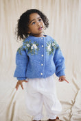 Load image into Gallery viewer, Bluebell Hand-Knitted Cardigan
