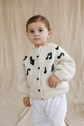 Load image into Gallery viewer, Musical Notes Embroidered Cardigan

