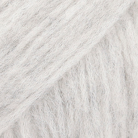 Pale Grey Hand-Knit Bonnet