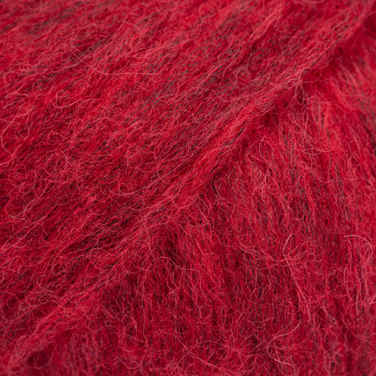 Red Hand-Knit Bonnet